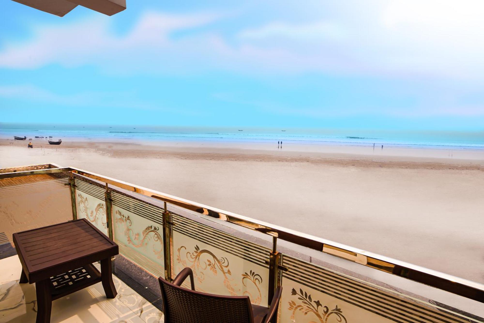 Prasant On Beach Resort !! Lift - Wifi -Restaurant-Parking Facilities-Newly Decorated Room !! Mandarmani Esterno foto